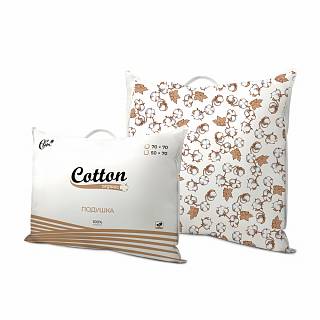 Подушка 70*70 Cotton organic