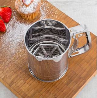Сито-кружка для просеивания муки FORNATA, 10*9,5 см