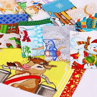 Полотенце 50х63 Купон НГ в ассортименте 1 ( Наталья текстиль)