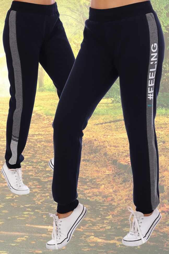 Спортивные штаны с начесом женские